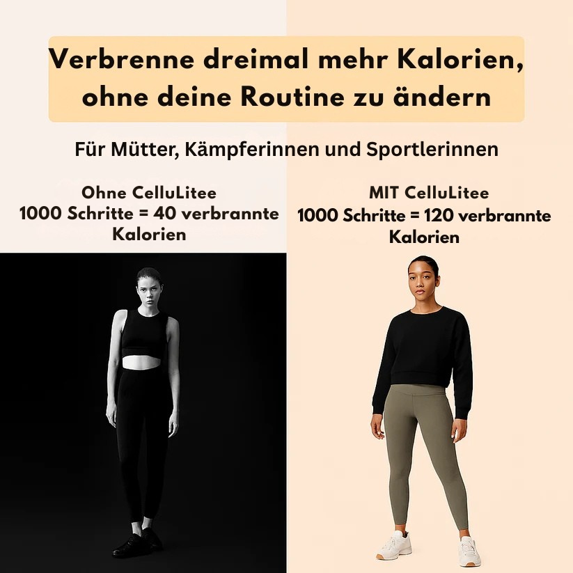Anti-Cellulite-Leggings mit Taschen